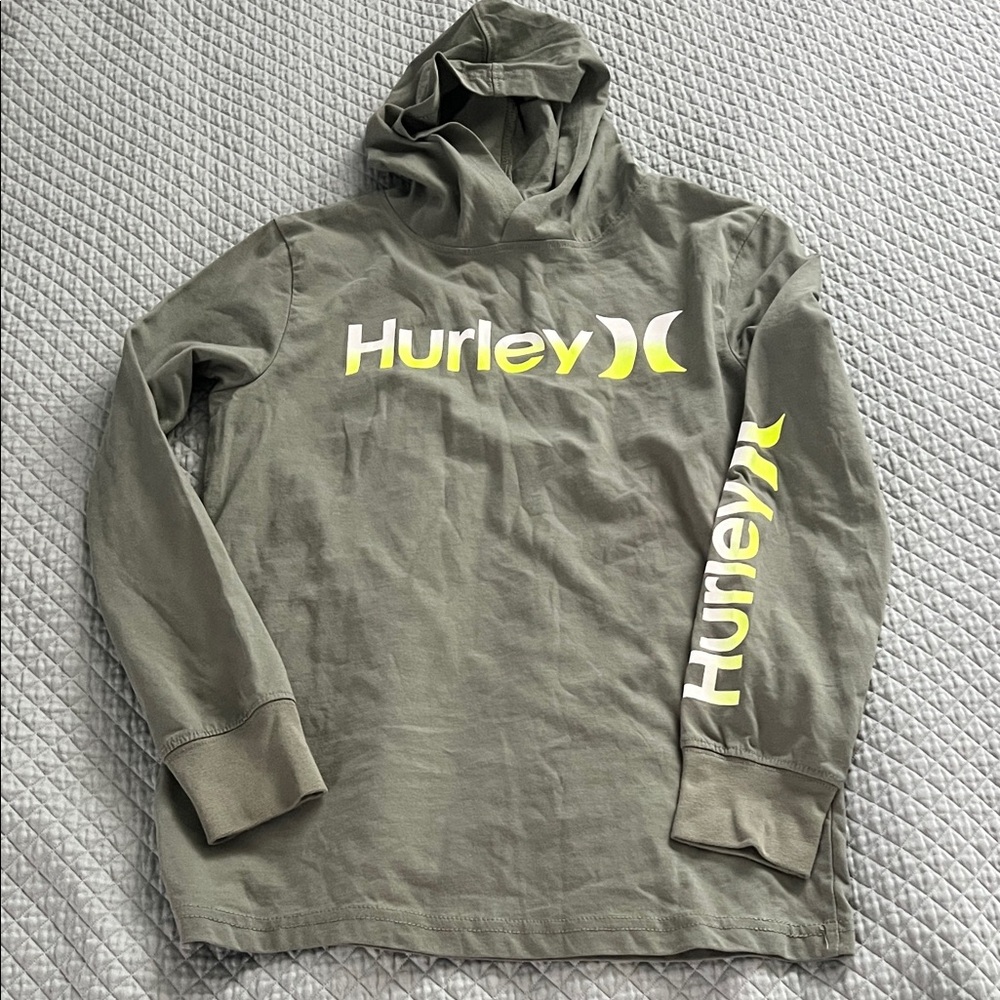 Hurley Boys Long Sleeve Hoodie Tee